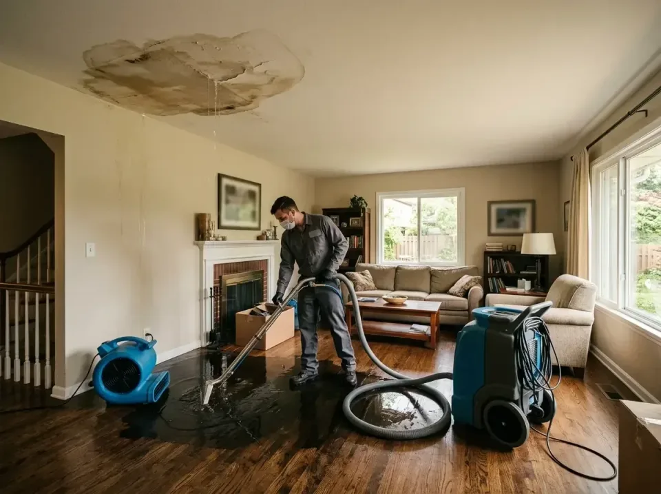 attic-pipe-burst-ceiling-drip-008 — frequently asked questions, Water Damage Restoration & Carpet Care in Voorheesville, NY